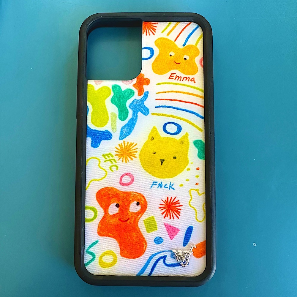 iphone 12 mini EMMA CHAMBERLAIN limited edition wildflower phone case